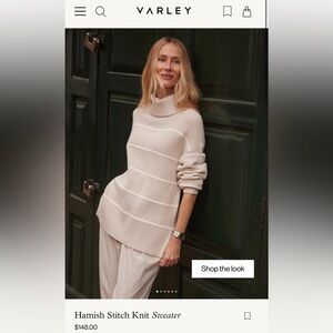 Varley Hamish Stitch Sweater